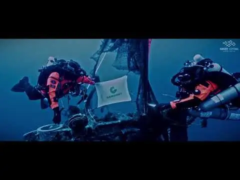 Still from the documentary on the submarine HMS Perseus