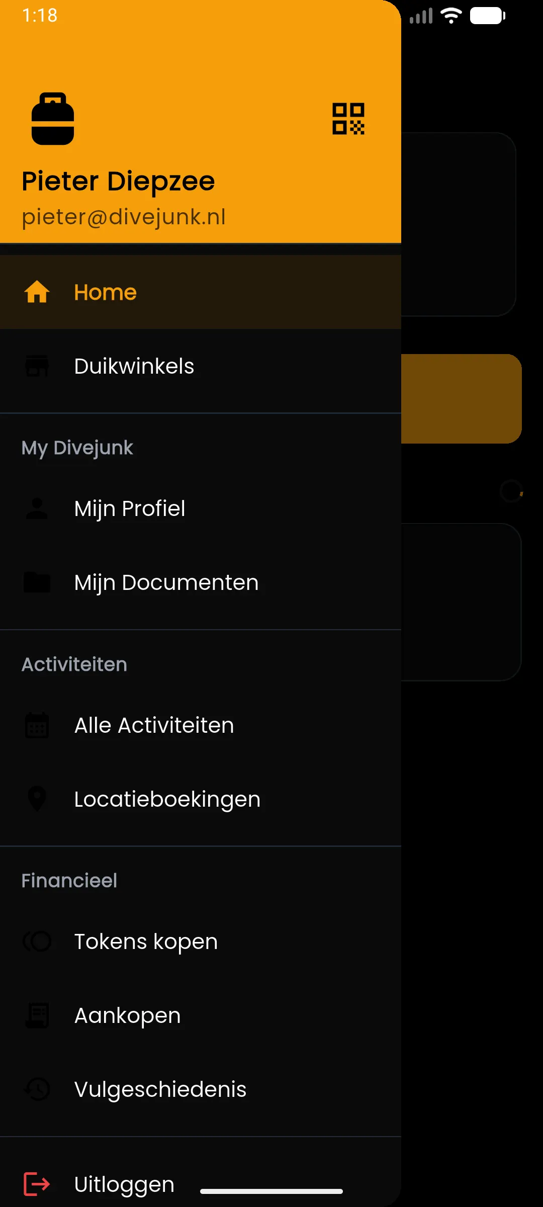 My Divejunk schermafbeelding 2