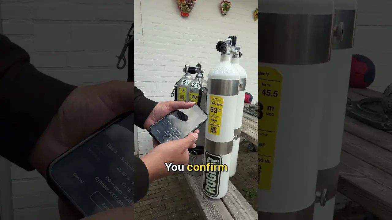 Videovoorbeeld: Geen gassen meer intikken: van fleslabel naar duikcomputer met Sym Junk